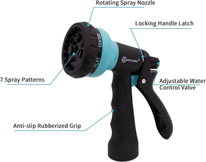 Tuyau d'arrosage de jardin en <span class=keywords><strong>EVA</strong></span> durable, anti-emmêlement, haute pression, flexible et léger, 50/100 pieds, tuyau d'arrosage en <span class=keywords><strong>EVA</strong></span> enroulable - Product Image 6