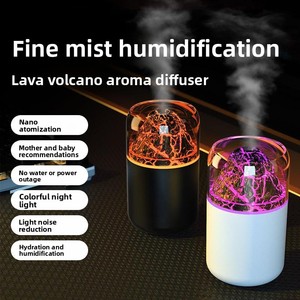 Wholesale Hot Selling 180ml Mini Car <b>Humidifier</b> Aromatherapy USB Powered Plastic Colorful Atmosphere Light Household - Product Image 4