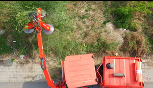 Lama per sega rotante montata su trattore per il taglio attacco per erpice a disco per escavatore rifilatura per rami di alberi. - Product Image 6