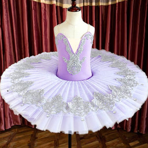 Falda Tutú de Ballet Cisne Pequeño HIPPO KIDS, Encaje Delicado, Poliéster, para Niñas, Actuación de Danza, en Existencia - Product Image 6