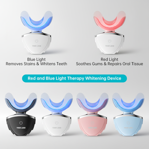Kit de Blanqueamiento Dental con Luz LED Azul y Roja, Sin Calor, Sin Sensibilidad, Seguro para el Esmalte, para Spa y <span class=keywords><strong>Centro</strong></span> de Belleza - Product Image 1