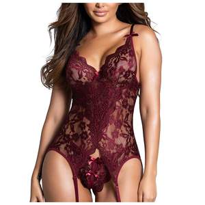 Nuovo Set di Lingerie Sexy in Pizzo per Donna, Intimo Sensuale, Biancheria da Notte - Product Image 1