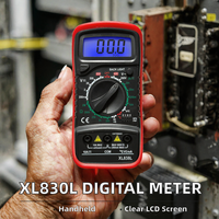 Multimeter Layar Digital-Instrumen Pengukur Resistansi & Tegangan Multi-Fungsi untuk Teknisi Listrik