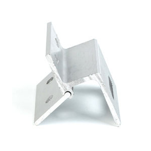 Abrazadera Universal de Aleación de Aluminio, Tipo Grueso, con Tratamiento de Superficie Anodizado, para Sistema de Montaje de Paneles Solares - Product Image 1