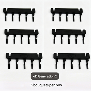 Boucles d'extension capillaire professionnelles 6D 2ème Génération - Connecteurs invisibles haute résistance, clips les plus rapides sans trace, équipement <span class=keywords><strong>de</strong></span> <span class=keywords><strong>salon</strong></span> - Product Image 6