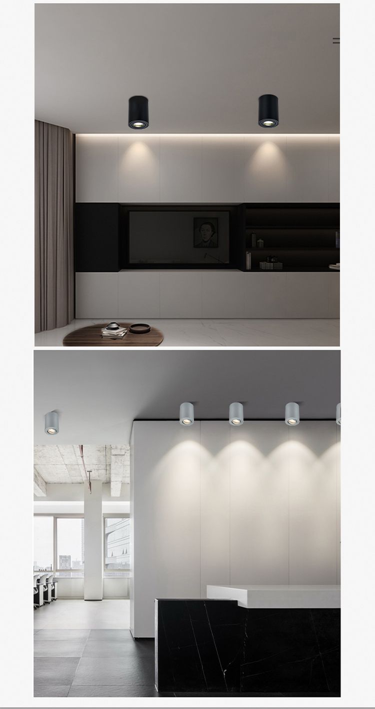 CRI90 92mm Dimmable LED Downlights 10 Wattage For Meeting Room