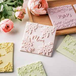Nouvelle série Fête des Mères - Moule à biscuits en fondant - Moule d'impression pour décoration de gâteaux et desserts avec inscription anglaise - Outils de pâtisserie - Product Image 3