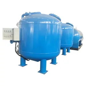 Filtro de arena de cuarzo/carbón activado filtro de agua de purificación de aguas residuales