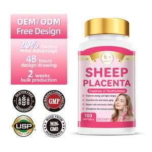 OEM羊プラセンタエッセンスアンチエイジングエネルギーブースト疲労救済皮膚栄養と細胞修復 - Product Image 1