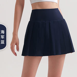 Rok Tenis Pickleball Grosir Alxin, Warna-warni, Pendek, Pinggang Elastis, Lipit, Gaya Formal, Pakaian Wanita Musim Panas, Rok Wanita - Product Image 4