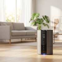 2025 nouveauté humidificateur d'air intelligent à ultrasons portable pour grandes pièces conception à faible bruit pour usage domestique 1 an