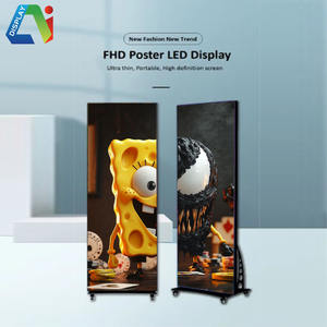 Fábrica se puede personalizar alta calidad P1.86 pantalla LED interior portátil sobre ruedas Video Walland póster pantalla para privado - Product Image 4