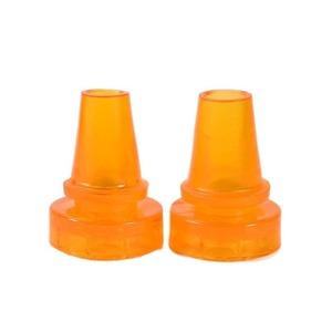 Bâton de marche avec embout en caoutchouc de 8 cm, antidérapant, accessoire pour canne de randonnée, pour personnes âgées, utilisation en extérieur - Product Image 5