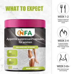 Cápsulas supresoras del apetito OEM ODM para mujeres. Cápsulas con extracto de azafrán y té verde que apoyan el apetito, la energía y el estado de ánimo equilibrados. - Product Image 5