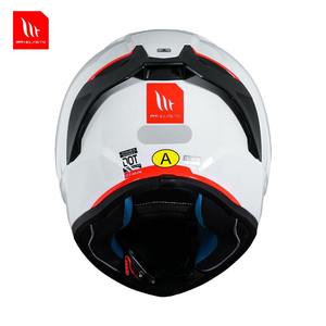 Casque de moto intégral MT Helmets, matériau ABS léger, certifié ECE, fermeture à dégagement rapide, état neuf - Product Image 2
