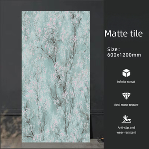 Carreaux de sol en porcelaine émaillée sculptée à la française, pleine masse, antidérapants, effet pierre, pour cuisine, appartement, hôtel - Product Image 6