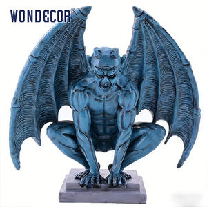 Statue <span class=keywords><strong>et</strong></span> sculpture de gargoyle de grande taille pour jardin extérieur Wondecor - Product Image 6