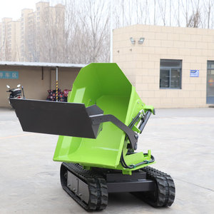 Camión Volquete con Orugas de Goma, Elevador Hidráulico Autónomo, Motor de Engranajes, Capacidad de Carga de 500 kg, Certificado CE EPA, Uso Agrícola, Alto Rendimiento - Product Image 3