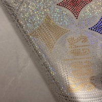 Transfert thermique personnalisé de strass en cristal lavable pour patch de la Ligue des Champions, avec designs exclusifs et nom de marque, à fixer au fer à repasser
