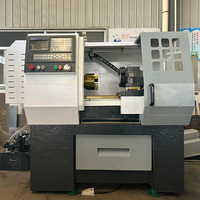 Tour à métaux CNC horizontal CK6130 avec GSK, tour à métaux de précision pour petites pièces à prix abordable