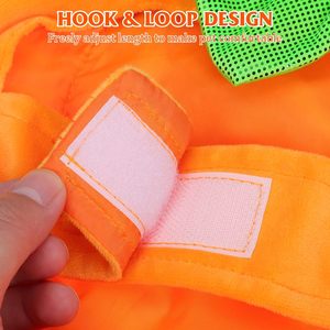 Halloween <b>Cat</b> Pumpkin Costume Orange Fleece Adjustable Pet Outfit With <b>Hat</b> Cute Dress For <b>Cats</b> - Product Image 6