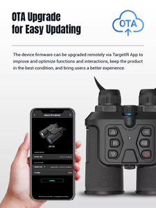 Usine directe 4K UHD 8x Zoom jumelles de Vision nocturne numérique 3840x2160 résolution longue portée infrarouge faible luminosité chasse haute - Product Image 6