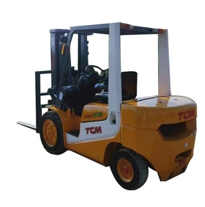 Top vente de haute qualité TCM 30 3 tonnes ferme marque japonaise Isuzu moteur entrepôt utilisé chariot élévateur pas cher chariot élévateur à Combustion interne - Product Image 1