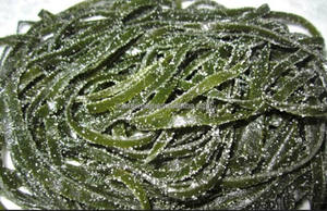 Algas marinas congeladas saladas, algas marinas, algas marinas, laminaria, japonica - Product Image 3