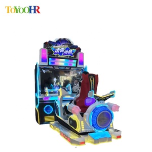 Nouvelle conception de machine de <span class=keywords><strong>jeu</strong></span> électronique de simulation de vol, <span class=keywords><strong>jeu</strong></span> d'arcade de course d'avions, 1 joueur, à monnayeur, en anglais - Product Image 1