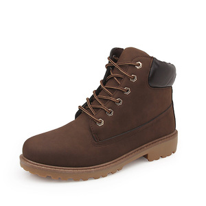 Botas de Invierno/Otoño para <span class=keywords><strong>Hombre</strong></span> y Mujer, Forro de Lana Cálido, Algodón, Planas, Talla Grande, de Caña Alta, Cómodas, para Parejas - Product Image 5