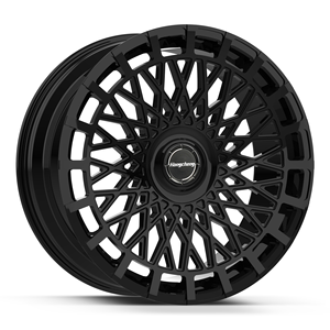 Rodas Forjadas Personalizadas Pretas Multirraio de 18, 19, 20, 21 e 22 Polegadas com Tampa Flutuante 5X114.3 e <span class=keywords><strong>5</strong></span> Furos para Mercedes, BMW, Audi, SUV e Lamborghini - Product Image 5