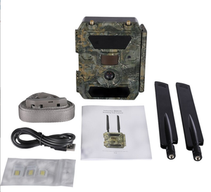 Caméra de <span class=keywords><strong>chasse</strong></span> sans fil Willfine 4G LTE avec transmission MMS/SMTP/FTP, 24MP 1080P, pour l'observation à distance des cerfs - Product Image 3