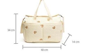 Bolsa de Pañales Personalizada, Popular, de Poliéster, Bordada y Acolchada, Tipo Bolso de Mano, Bandolera, Bolsa de Maternidad Portátil para <span class=keywords><strong>Mamá</strong></span> - Product Image 2