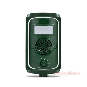 Ngoài trời mặt đất năng lượng mặt trời Powered đa chức năng cảm biến hồng ngoại trục xuất sóc Hươu răn đe năng lượng mặt trời siêu âm động vật <span class=keywords><strong>Repeller</strong></span> - Product Image 3