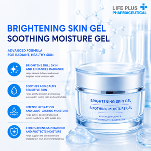 Gel éclaircissant pour la peau, gel hydratant apaisant à l'acide hyaluronique pour le soin du visage - Product Image 2