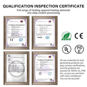 Logo personalizzato Usb elettrico felpa con cappuccio coperta da lavoro giacca Doudoune Chauffant inverno uomini vestiti giacca riscaldata - Product Image 2