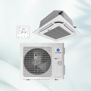 格力中央空调天花板安装12000Btu-60000Btu VRF 4路盒式空调R32 R410a暖通空调系统Wifi