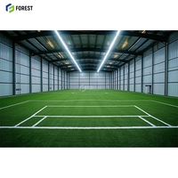 Estructura de Acero Prefabricada para Pabellón Deportivo Interior, Taller de Alta Resistencia, Doblado, Soldadura, Corte, Estructura de Rejilla de Gran Luz, Personalizada