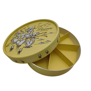 Boîte rigide imprimée colorée de haute qualité aimant arrondi stratification mate papier de matériaux recyclés biodégradables écologiques - Product Image 3