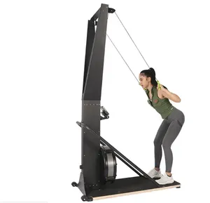 Gym Air Resistance <strong>Ski</strong> <strong>Ergometer</strong> <strong>Ski</strong> Trainer Machine for Full Body Cardio Workout - Product Image 1