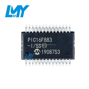 PIC16F883-I/SS 28-SSOP PIC Microcontroller IC 8-Bit FLASH CHIP Integrated Circuits Electronic Components PIC16F88