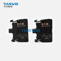 EATON M22-CLED-W Unité d'éclairage LED blanche à montage frontal, borne à ressort, module d'éclairage à bouton-poussoir lumineux série M22 RMQ-Titan