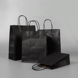 Wholesale Custom Printed <b>Pouch</b> for Jewelry Food Gifts Made From Durable Art Paper with Handle for Clothing and Shoes - Product Image 3