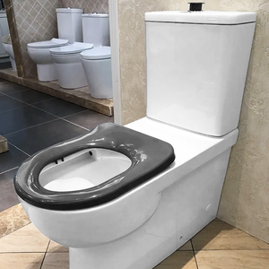 Inodoro de Cerámica de Dos Piezas con Asiento <span class=keywords><strong>para</strong></span> <span class=keywords><strong>Discapacitados</strong></span>, Estándar Australiano, <span class=keywords><strong>para</strong></span> Baño - Product Image 6