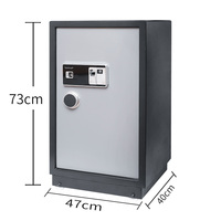 Große intelligente Safe Box Geld Metall Home Security Finger abdruck Safe Box Sicherheit Safe