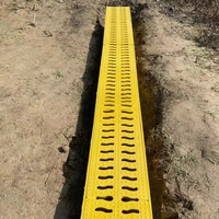 Système de caniveaux de drainage BMC, caniveaux en U robustes pour l'évacuation des eaux pluviales, construction routière municipale, vente en gros