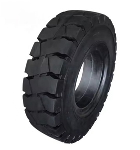 Fabrication de pneus pleins Roues en caoutchouc massif pour bétonnières, chariots élévateurs, remorques 10.00-20 10.00x20 Avec <span class=keywords><strong>jante</strong></span> 7.00 7.50 8.00 - Product Image 2
