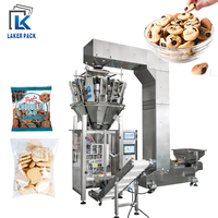 Machines d'emballage VFFS multifonctions pour chips, snacks, biscuits, noix, riz, grains de café, machine d'emballage alimentaire
