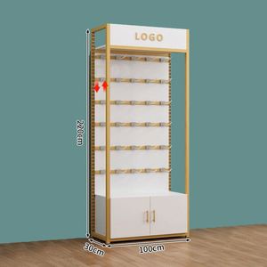 Custom Single-Sided Mother and Baby Shop Products Modern <b>Cheap</b> <b>Wooden</b> Steel Simple Display Rack - Product Image 4