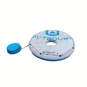 Cama Flotante Inflable de PVC Ecológica, Extra Grande, con Cubeta de Hielo Reforzada, para Piscina o Lago - Product Image 4
